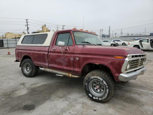 F11YRR45019 - 1973 FORD F100 CUSTM BURGUNDY photo 1