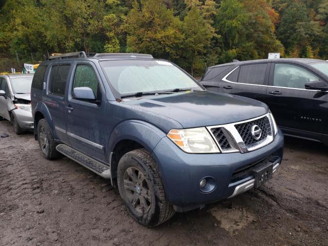 5N1AR18BX8C605784 - 2008 NISSAN PATHFINDER BLUE photo 1