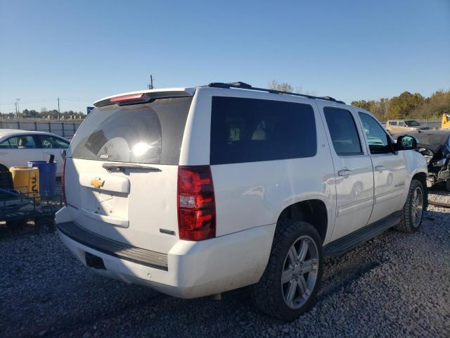 1GNSKJE70CR153032 - 2012 CHEVROLET SUBURBAN K WHITE photo 4