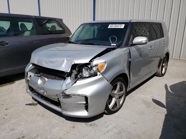 JTLZE4FE0CJ027690 - 2012 TOYOTA SCION XB ვერცხლისფერი ფოტო 2