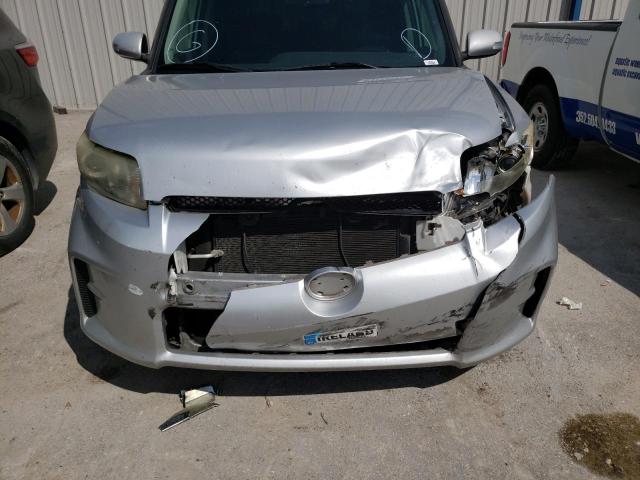 JTLZE4FE0CJ027690 - 2012 TOYOTA SCION XB ვერცხლისფერი ფოტო 9