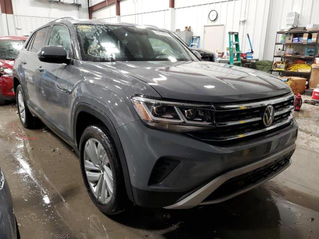1V2KE2CA0NC206675 - 2022 VOLKSWAGEN ATLAS CROS Серый фото 1