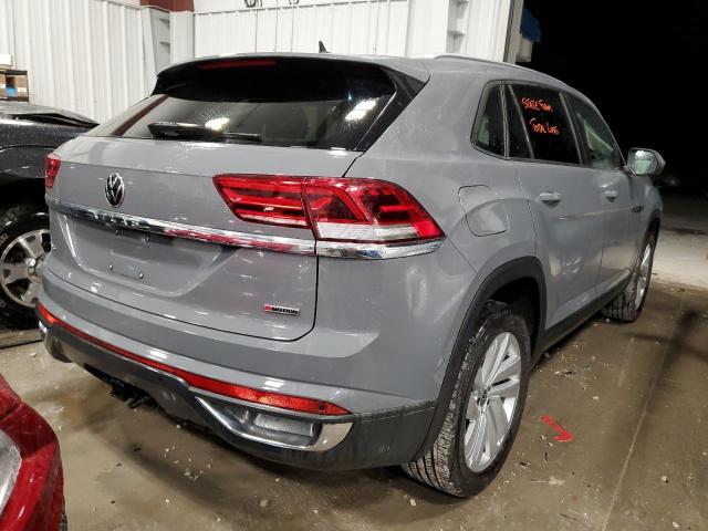 1V2KE2CA0NC206675 - 2022 VOLKSWAGEN ATLAS CROS Серый фото 4