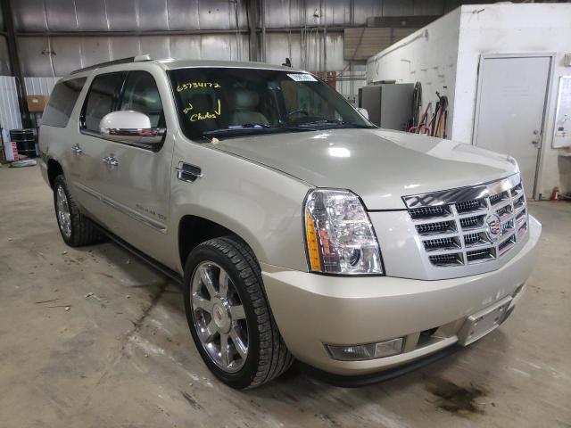 1GYS4HEF0ER223029 - 2014 CADILLAC ESCALADE E GOLD photo 1