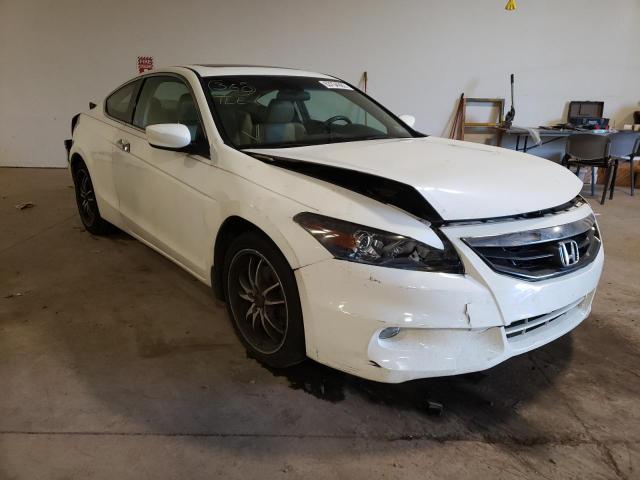 1HGCS2B87CA005881 - 2012 HONDA ACCORD EXL WHITE photo 1