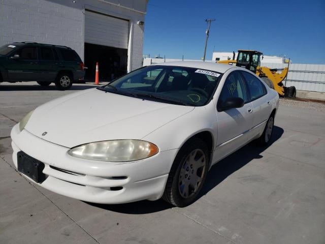 2B3HD46R83H574660 - 2003 DODGE INTREPID S WHITE photo 2