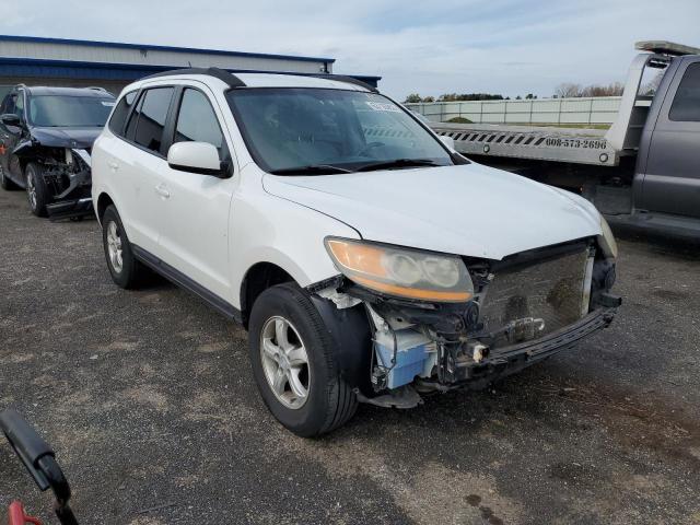 5NMSG73D78H153997 - 2008 HYUNDAI SANTA FE G WHITE photo 1