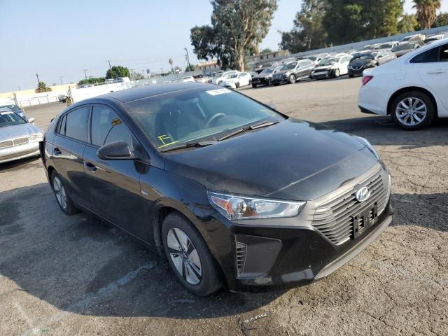 KMHC65LC6JU065360 - 2018 HYUNDAI IONIQ BLUE BLACK photo 1