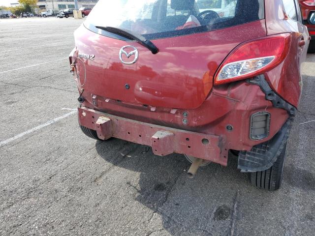 JM1DE1KY4E0173278 - 2014 MAZDA MAZDA2 SPO RED photo 9