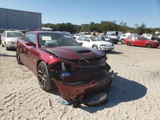 2C3CDXGJ4KH572409 - 2019 DODGE CHARGER SC RED photo 1