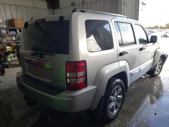 1J8GN58K38W160877 - 2008 JEEP LIBERTY LI SILVER photo 4