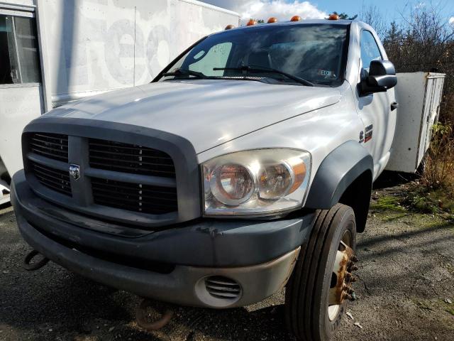 3D6WD66AX8G126028 - 2008 DODGE RAM 4500 S WHITE photo 2