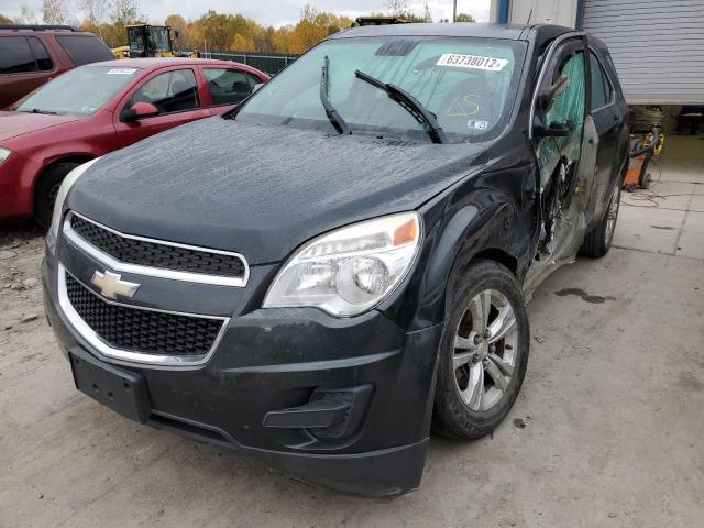 2GNALAEK2E6243648 - 2014 CHEVROLET EQUINOX LS BLACK photo 2