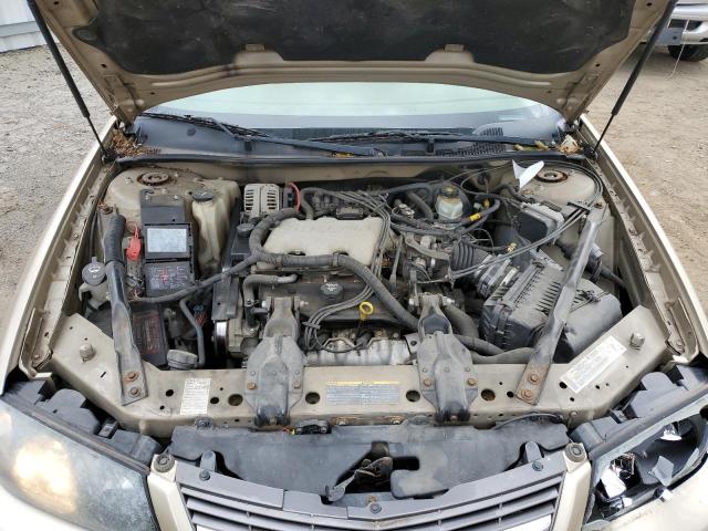 2G1WF52E849332206 - 2004 CHEVROLET IMPALA GOLD photo 7