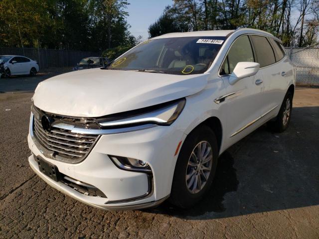 5GAEVBKW4NJ132640 - 2022 BUICK ENCLAVE PR WHITE photo 2