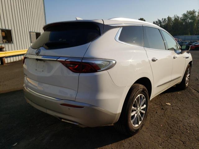 5GAEVBKW4NJ132640 - 2022 BUICK ENCLAVE PR WHITE photo 4