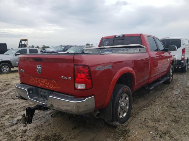 3C63R3HL5JG183497 - 2018 RAM 3500 SLT RED photo 4