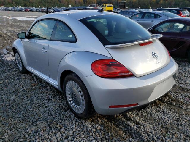 3VWJ07AT2GM614719 - 2016 VOLKSWAGEN BEETLE SE SILVER photo 3