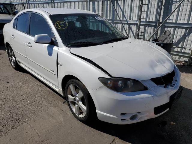 JM1BK323361435920 - 2006 MAZDA 3 S WHITE photo 1