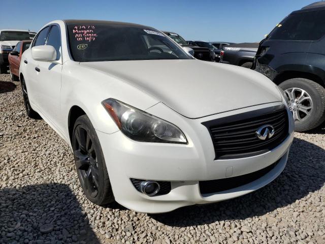 JN1BY1AR5DM600180 - 2013 INFINITI M37 X WHITE photo 1