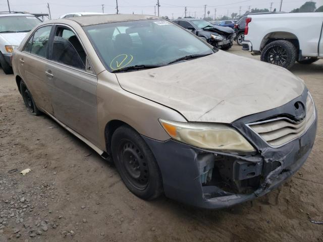 4T1BF3EK0AU020192 - 2010 TOYOTA CAMRY BASE GOLD photo 1