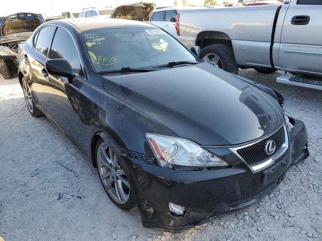 JTHBE262582014005 - 2008 LEXUS IS 350 BLACK photo 1