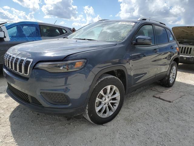 1C4PJMCB3LD647473 - 2020 JEEP CHEROKEE L BLUE photo 2