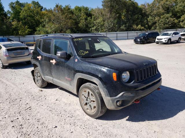 ZACCJBCB1JPH01760 - 2018 JEEP RENEGADE T BLACK photo 1