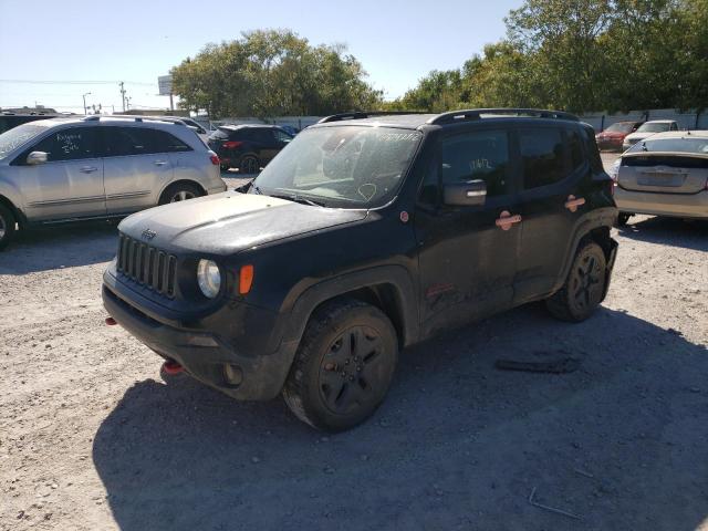 ZACCJBCB1JPH01760 - 2018 JEEP RENEGADE T BLACK photo 2