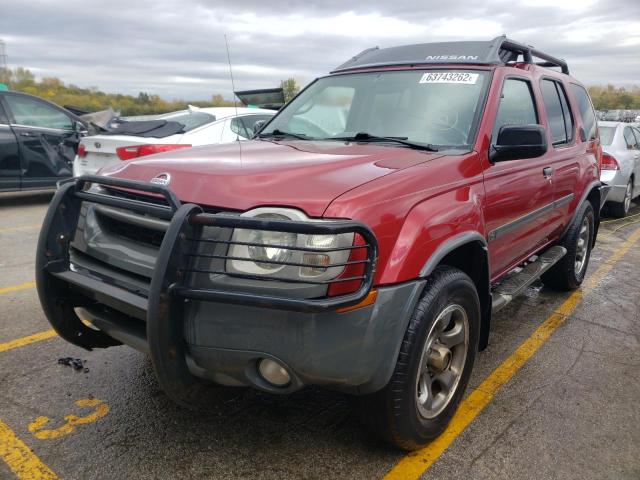 5N1MD28Y24C653974 - 2004 NISSAN XTERRA SE RED photo 2