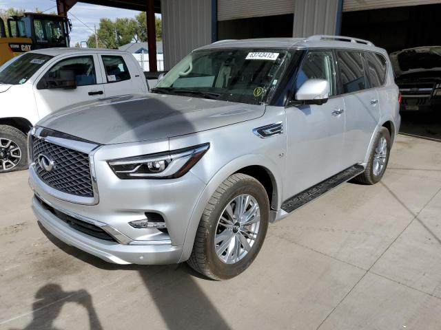 JN8AZ2NE5L9254396 - 2020 INFINITI QX80 LUXE SILVER photo 2