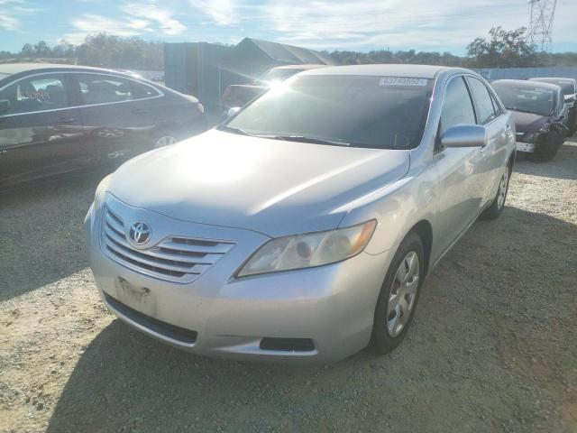 4T1BE46KX7U724156 - 2007 TOYOTA CAMRY CE SILVER photo 2