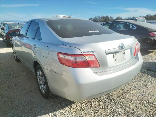 4T1BE46KX7U724156 - 2007 TOYOTA CAMRY CE SILVER photo 3