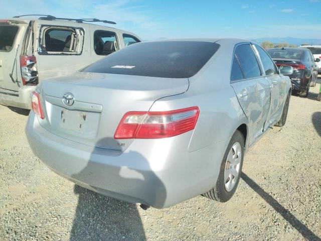 4T1BE46KX7U724156 - 2007 TOYOTA CAMRY CE SILVER photo 4