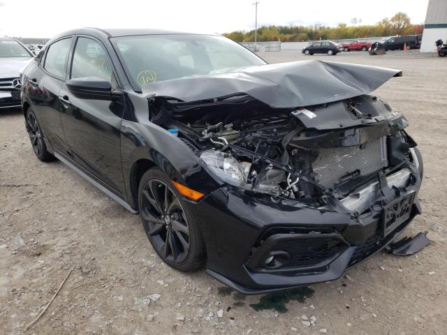 SHHFK7H4XHU411731 - 2017 HONDA CIVIC SPOR BLACK photo 1