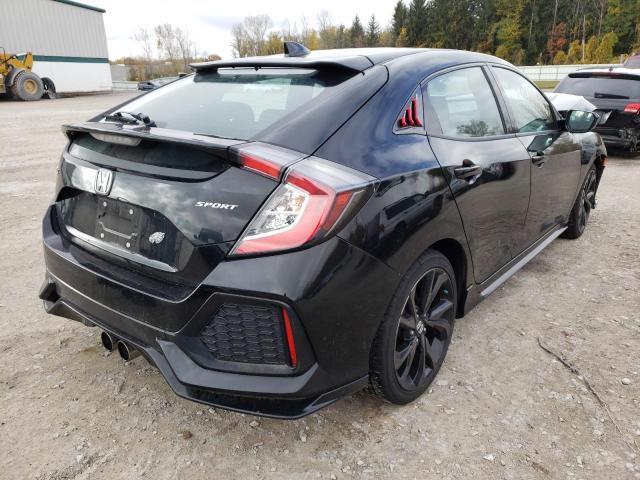 SHHFK7H4XHU411731 - 2017 HONDA CIVIC SPOR BLACK photo 4