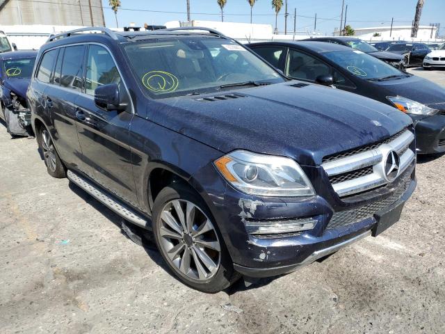 4JGDF7CE2DA129613 - 2013 MERCEDES-BENZ GL 450 4MA BLUE photo 1