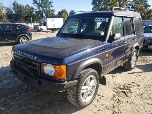 SALTY15412A750200 - 2002 LAND ROVER DISCOVERY BLUE photo 2