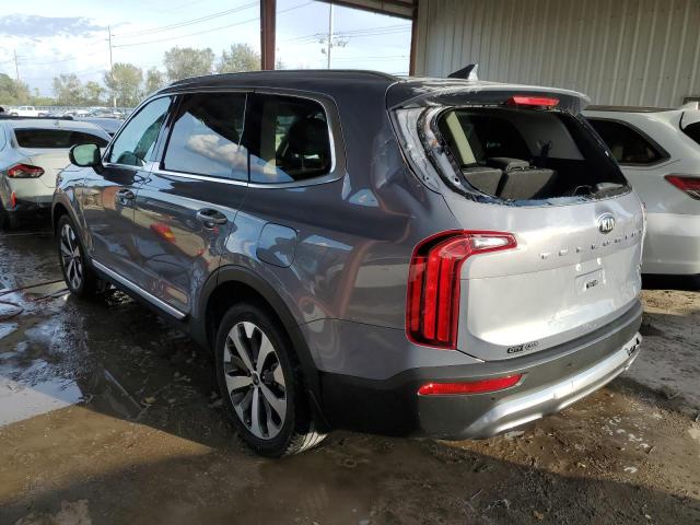 5XYP64HC6MG139794 - 2021 KIA TELLURIDE GRAY photo 3