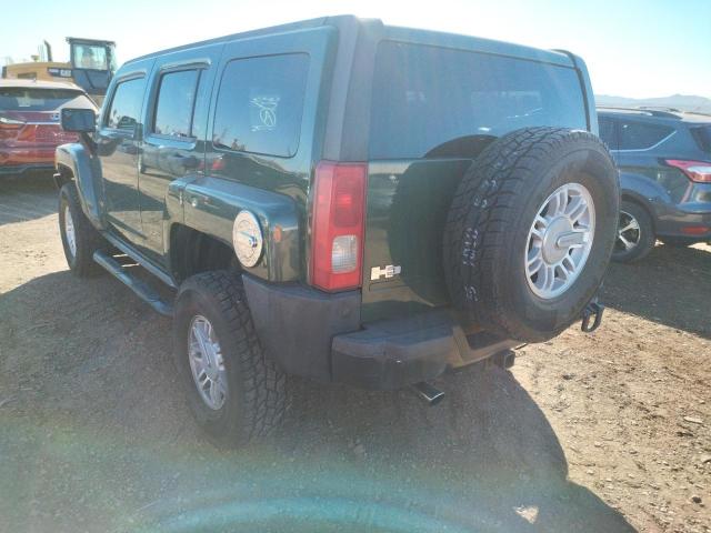 5GTDN136568245954 - 2006 HUMMER H3 GREEN photo 3