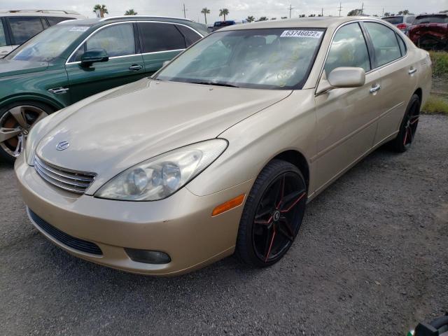 JTHBF30G020031658 - 2002 LEXUS ES 300 GOLD photo 2