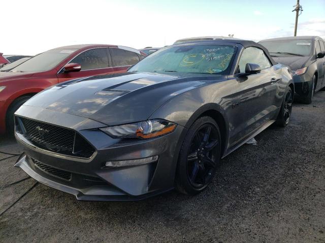1FATP8FF9L5156683 - 2020 FORD MUSTANG GT GRAY photo 2