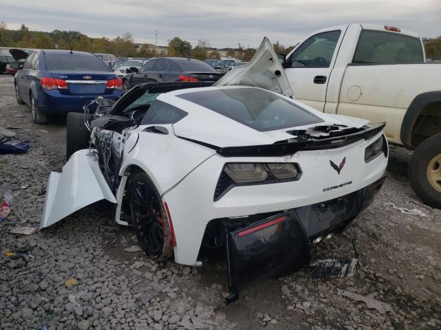 1G1YP2D61G5609922 - 2016 CHEVROLET CORVETTE Z WHITE photo 3