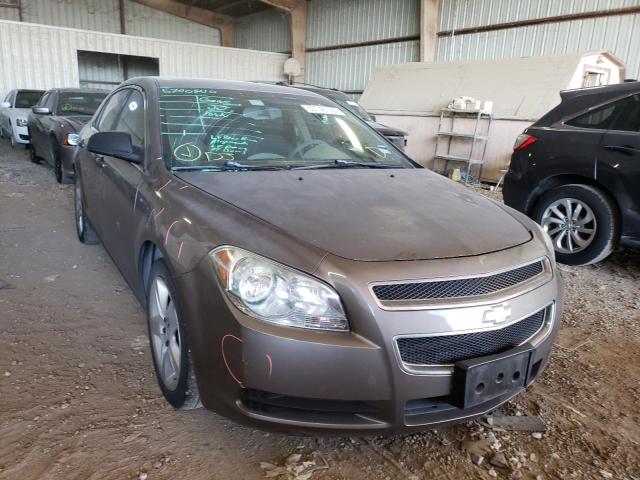 1G1ZB5EB8A4128207 - 2010 CHEVROLET MALIBU LS GRAY photo 1