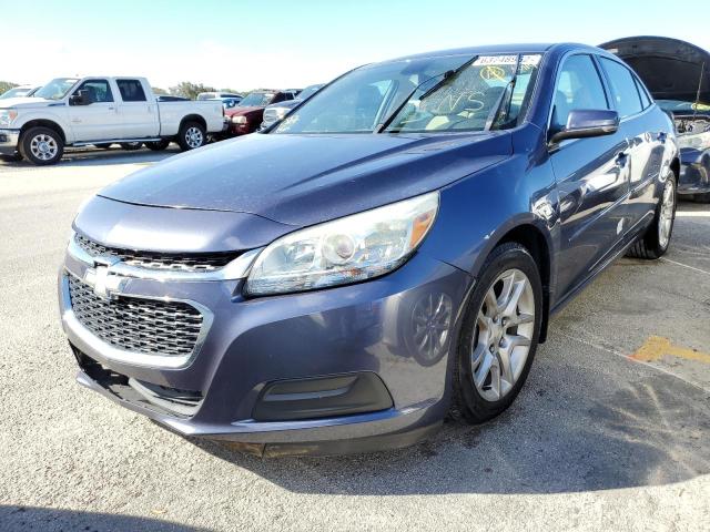 1G11C5SL2FF253884 - 2015 CHEVROLET MALIBU 1LT 蓝色 照片 2