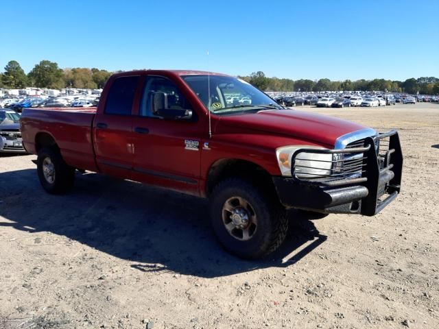 3D7KS28AX7G851293 - 2007 DODGE RAM 2500 S RED photo 1