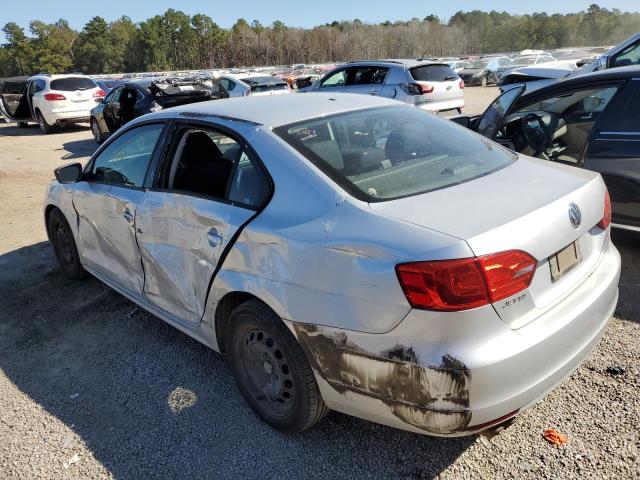 3VW1K7AJ2BM072829 - 2011 VOLKSWAGEN JETTA BASE SILVER photo 3