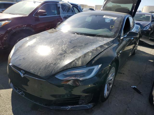 5YJSA1E15HF201158 - 2017 TESLA MODEL S Սև լուսանկար 2