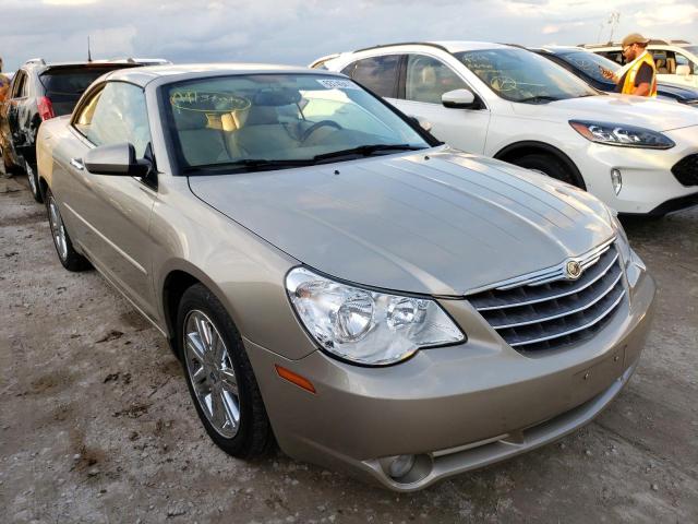 1C3LC65M58N101735 - 2008 CHRYSLER SEBRING LI TAN photo 1