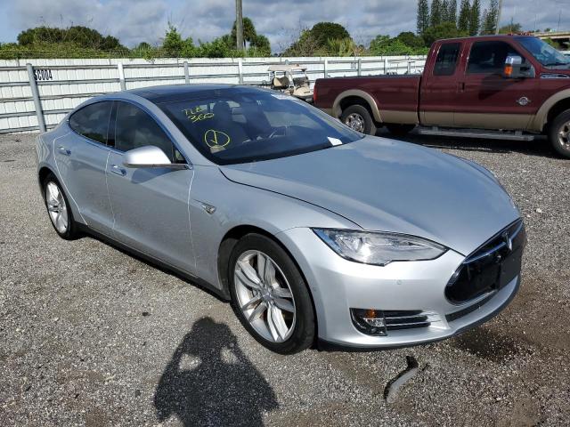 5YJSA1E10GF131177 - 2016 TESLA MODEL S SILVER photo 1